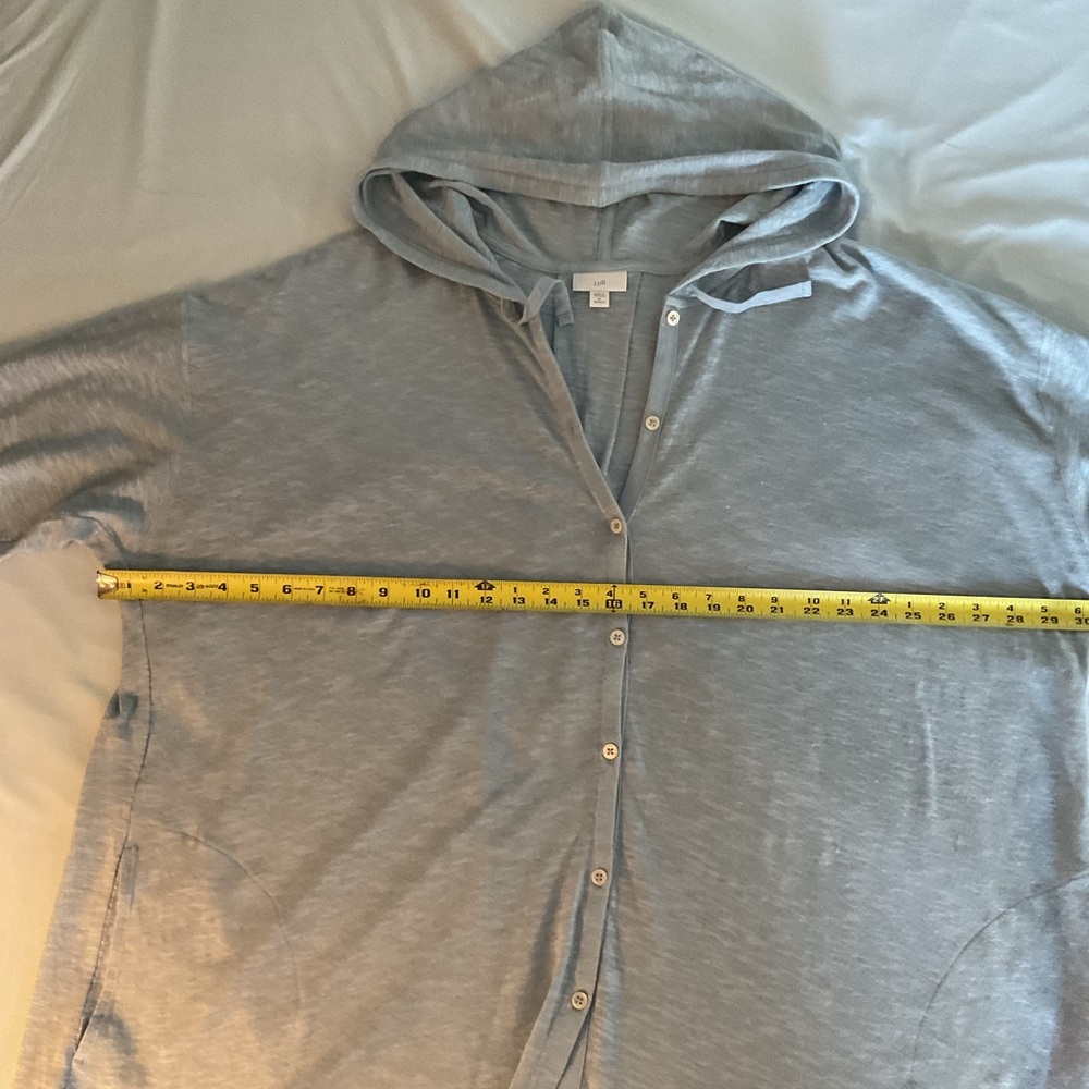 J. Jill Gray Hooded Sweatshirt
